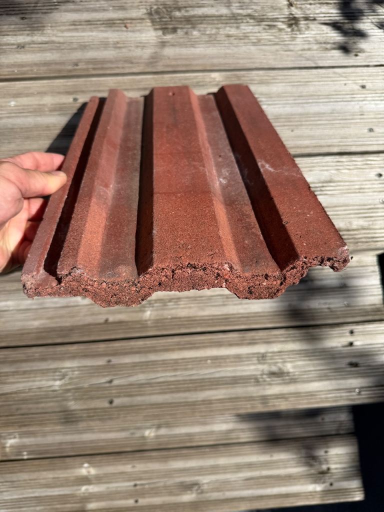 Marley Eternit Ludlow Major Roof Tiles  Old English Red App 450 Tiles Reclaimed