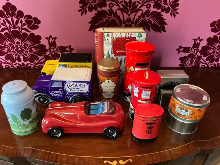 Xmas Tins Job Lot