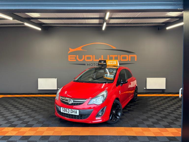 2013 Vauxhall Corsa 1.2 Limited Edition 3dr HATCHBACK Petrol Manual