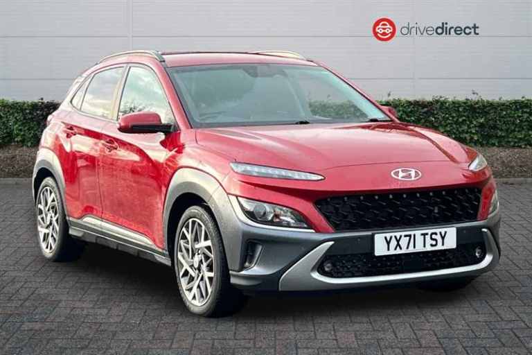 2021 Hyundai KONA 1.6 h-GDi Premium SUV 5dr Petrol Hybrid DCT Euro 6 (s/s) (141 ps) SUV Hybrid Au...