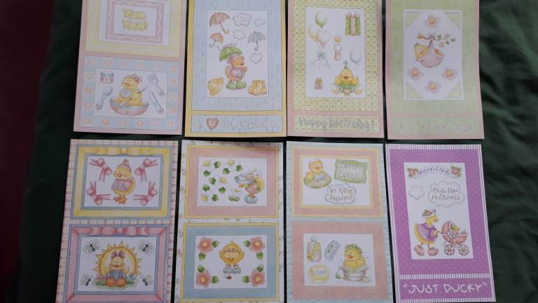 Crafting A5 Papers x 8 - Duck Theme