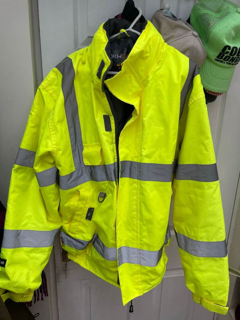 hiviz jacket large