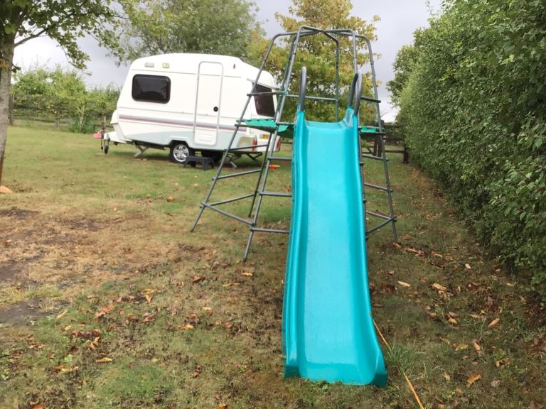 Kids Garden Climbing Frame with Slide – Fair Condition