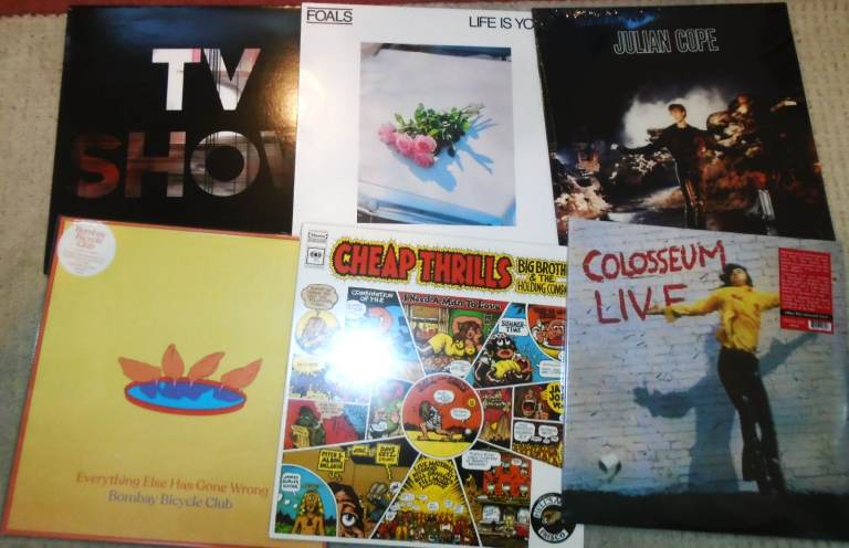 VINYL ALBUMS: MODERN REPRESSES: MOSTLY NEW ROCK/ INDIE POP. PRICES VARY