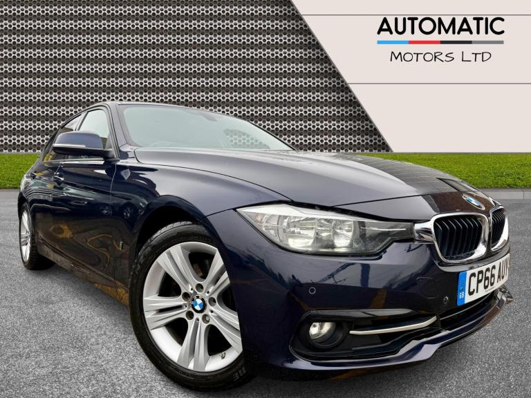 2016 BMW 3 Series 2.0 330e 7.6kWh Sport Saloon 4dr Petrol Plug-in Hybrid Auto