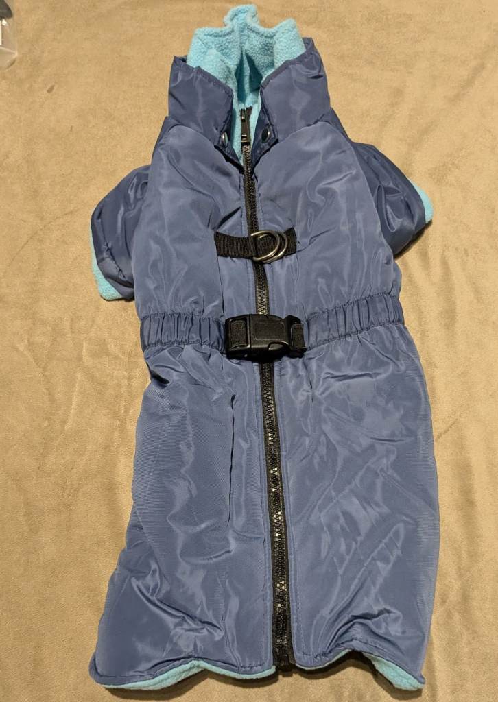 Brand new Kuoser dog coat - blue