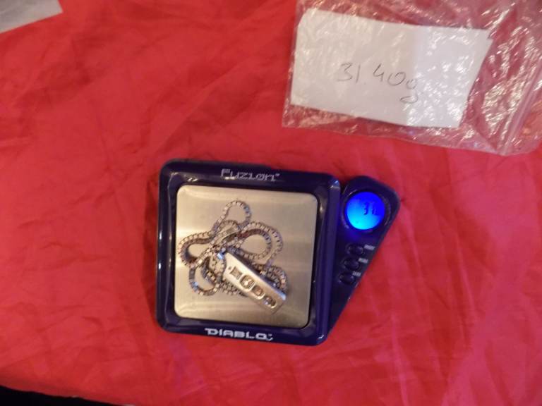 Sterling Silver Ingot Pendant Queens Jubilee Hallmarked SFW Birmingham 1977