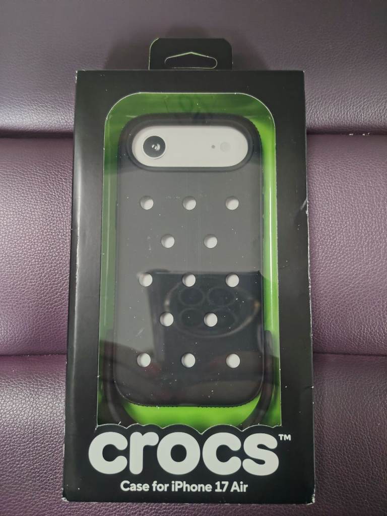 New unopened Crocs iphone 17 air phone case