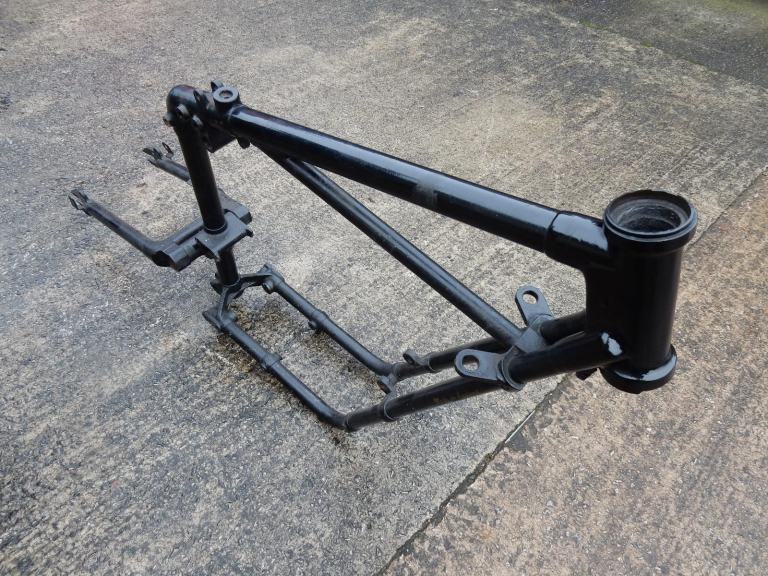 Triumph T110 Duplex Frame and swinging arm 1960 with V5C Registration Document 