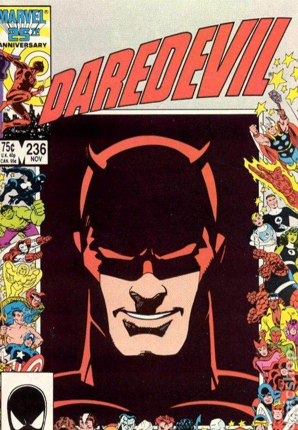 Marvel Comics (4) HUMAN TORCH #7 and #1 and DAREDEVIL #236 and #24 uncommon GIFT