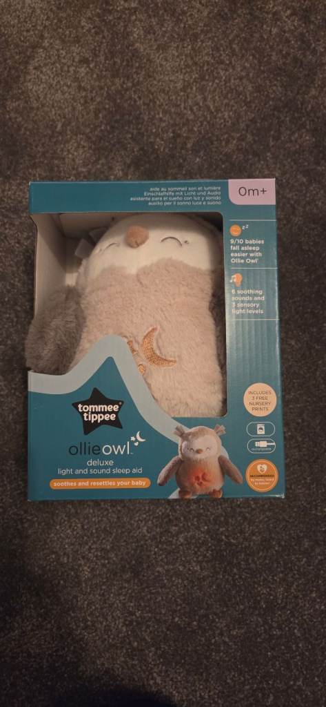 Ollie owl deluxe sleep aid