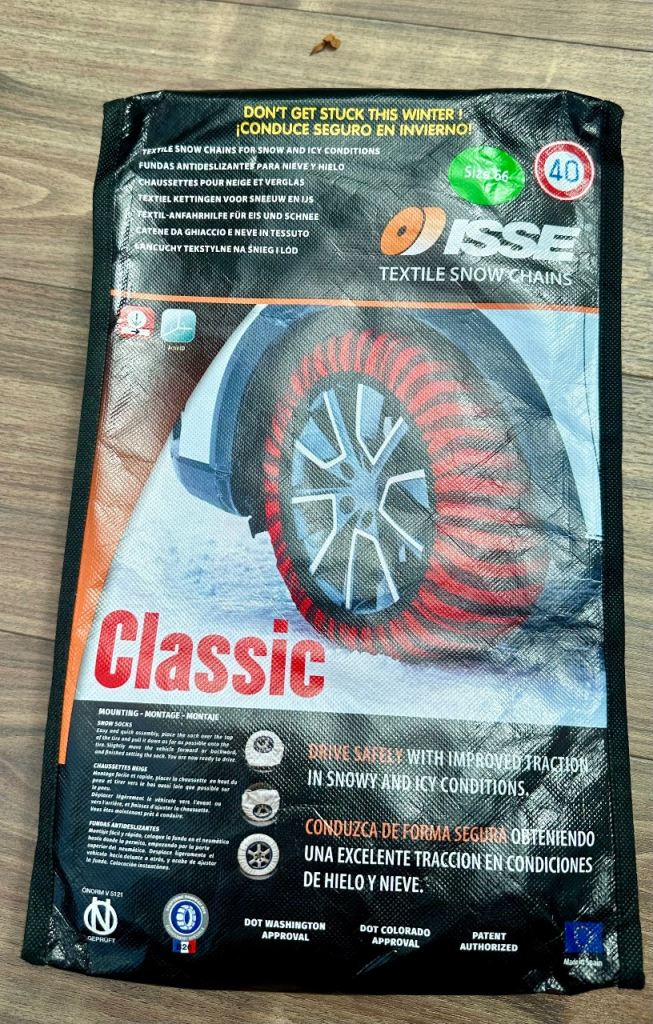 Textile snow chains