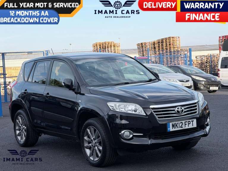 2012 Toyota RAV4 2.2 D-CAT SR 5dr AUTO DIESEL 114K MILES SATNAV CAMERA SERVICED ESTATE Diesel Aut...