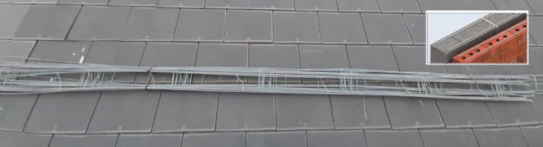 Bed Joint Ladder reinforcement mesh - 100mm wide
