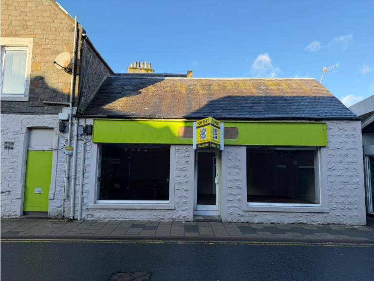 Unique Town centre commercial unit to let – Galashiels