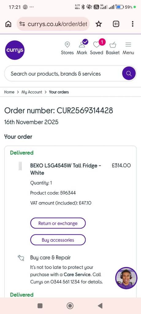 Huge beer fridge/Beko LSG4545W Tall Fridge -MAKE ME AN OFFER– White, Good Condition