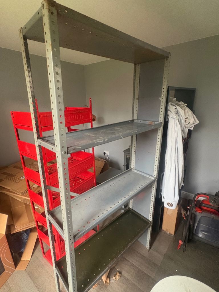 image for 2 garage storage racks 