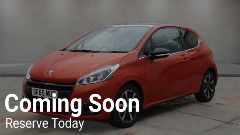 2015 Peugeot 208 1.2 PureTech 82 Allure 3dr HATCHBACK PETROL Manual