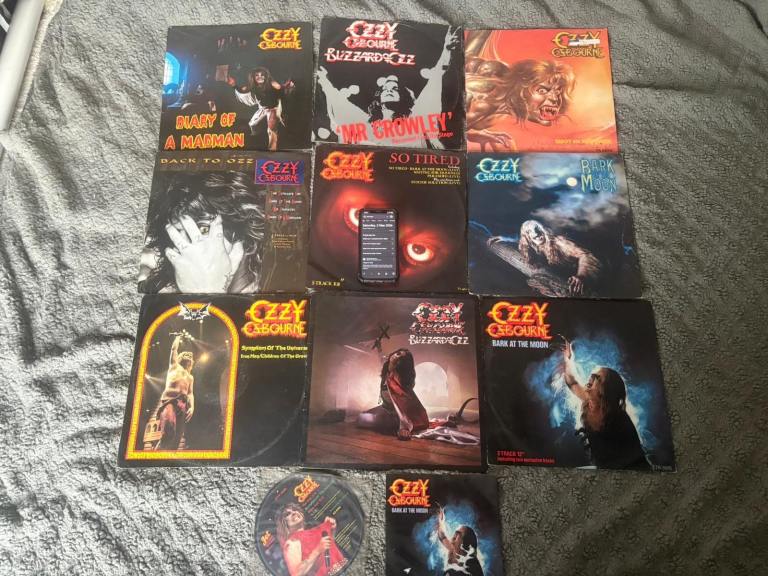Ozzy ozbourne lp’s