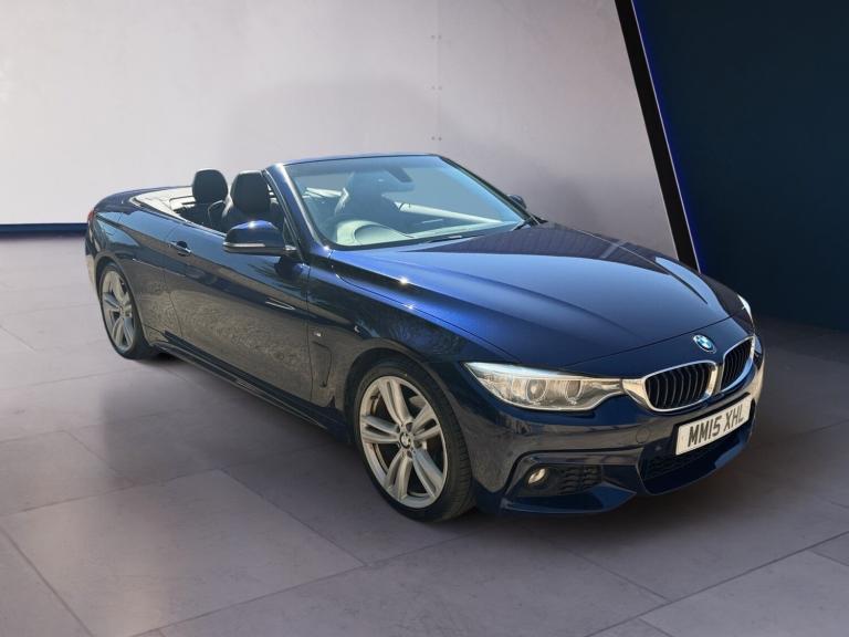 2015 BMW 4 Series 420d M Sport 2dr Auto CONVERTIBLE Diesel Automatic