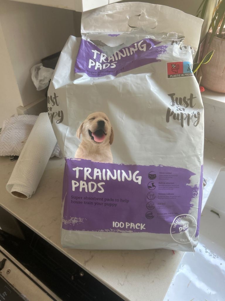 Puppy training pads