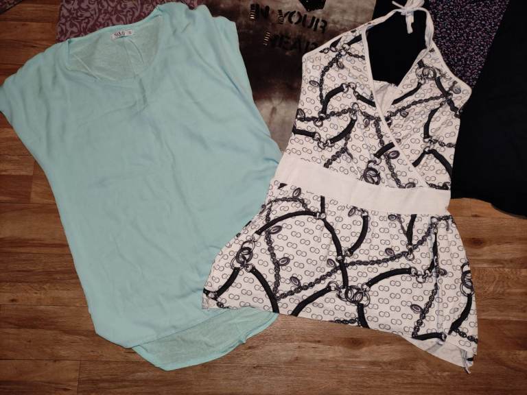 5 x ladies women posh, casual long tops