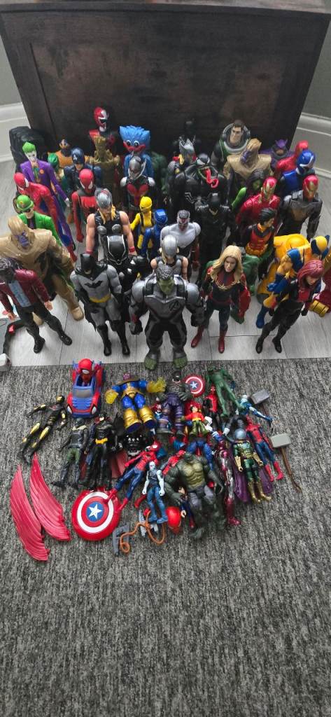 OFFERS Huge toy figure bundle official figures job lot 