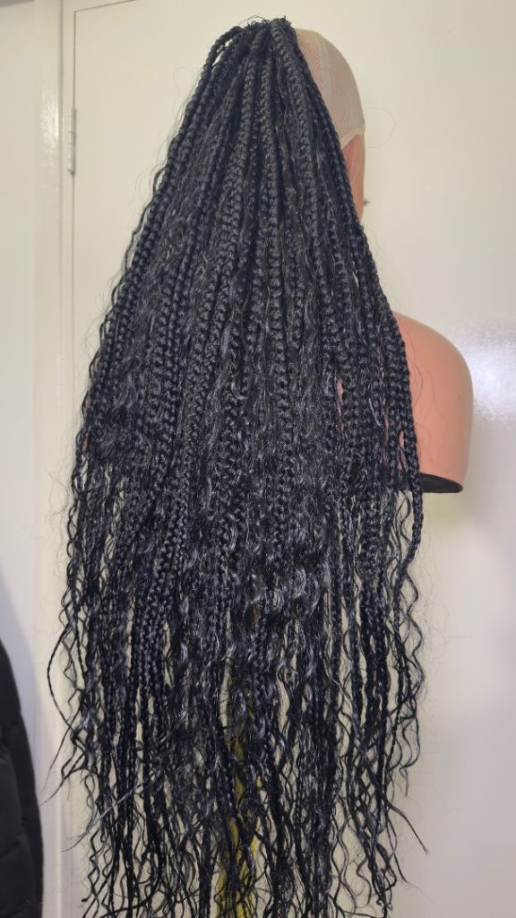Boho Braids Detachable Ponytail 