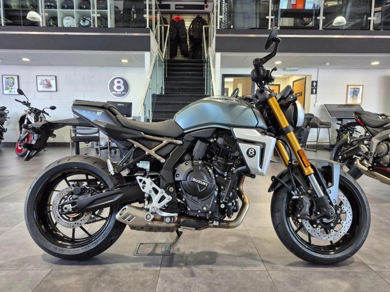 Suzuki GSX-8T, 2026, Metallic Matt Steel Green. IN STOCK NOW. ONLY £7995