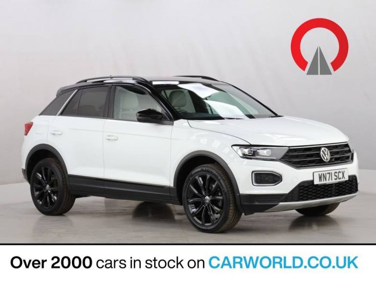 2021 Volkswagen T-Roc 1.5 TSI EVO Black Edition SUV 5dr Petrol DSG Euro 6 (s/s) (150 ps) HATCHBAC...