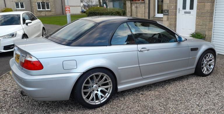 BMW E46 3 Series Convertible Hardtop in Orient Blue 