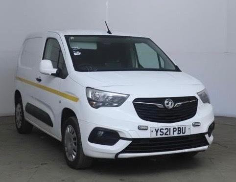 2021 Vauxhall Combo 2300 1.5 Turbo D 100ps H1 Sportive Van, 124K MILES, CAMBELT CHANGED PANEL VAN...