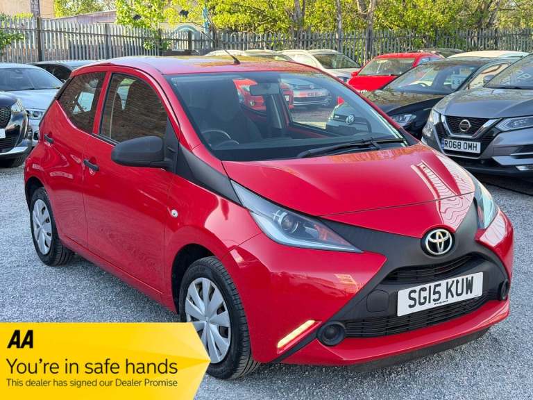 2015 Toyota AYGO 1.0 VVT-i x Euro 5 5dr Euro 5 HATCHBACK Petrol Manual