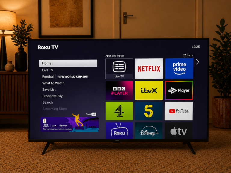 Polaroid 50" 4K Ultra HD Smart Roku TV - Great Condition