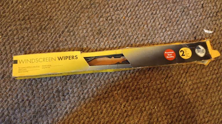 Vintage windscreen wipers