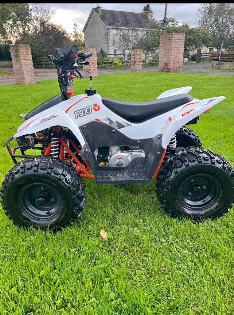 Quad helmet and gear