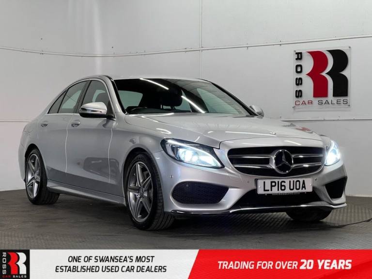 2016 Mercedes-Benz C Class 2.0 C200 AMG Line Saloon 4dr Petrol 7G-Tronic+ Euro 6 (s/s) (184 ps) S...