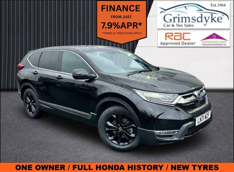 2021 Honda CR-V 2.0 h i-MMD Sport Line SUV 5dr Petrol Hybrid eCVT Euro 6 (s/s) (184 ps) Automatic