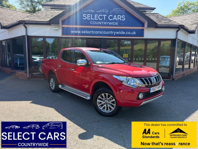 2017 Mitsubishi L200 2.4 DI-D DC Warrior Pickup Double Cab 4dr Diesel Auto 4WD