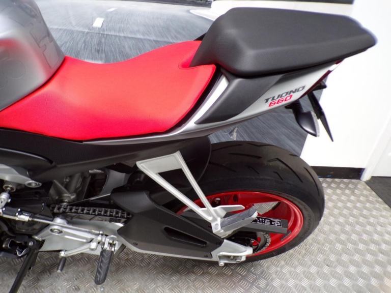 2022 APRILIA TUONO 660 WITH ONLY 1516 MILES FROM NEW