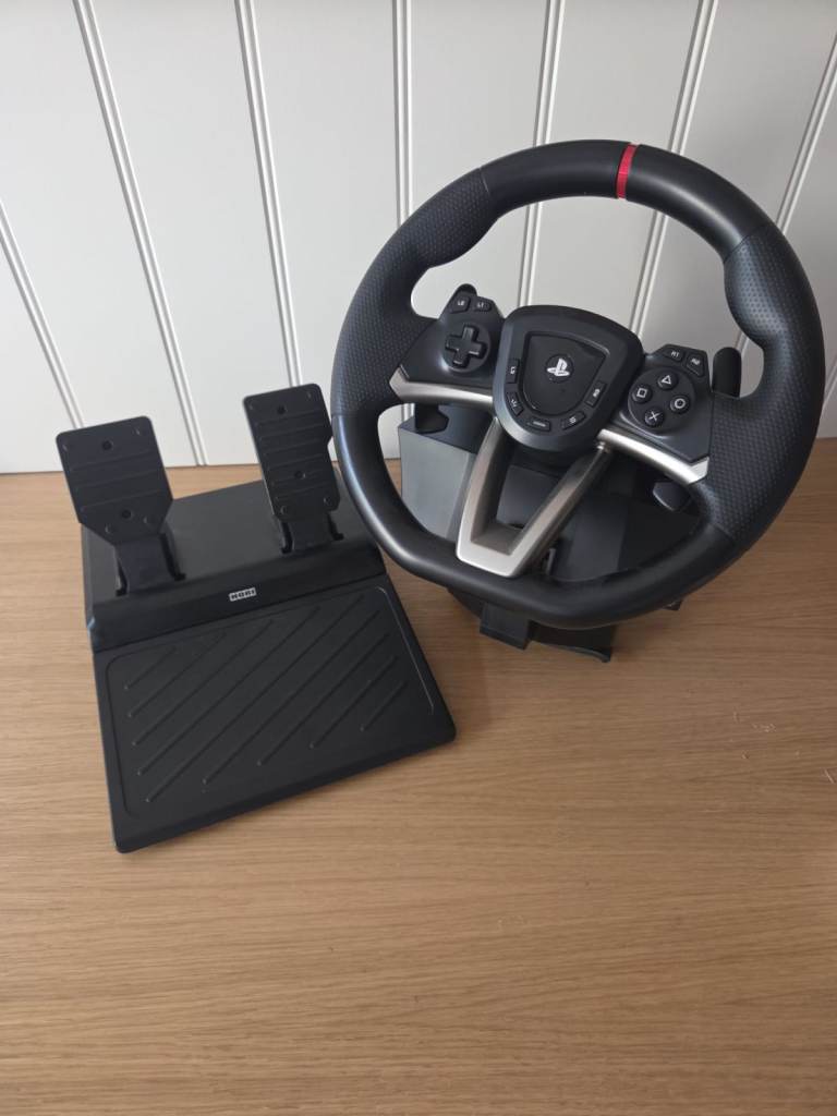 HORI Racing Wheel Apex for Playstation 5, PlayStation 4 and PC - Officially Licensed by Sony (PS5)