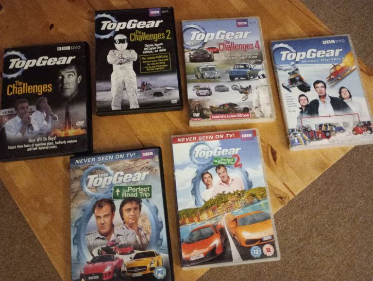 Top Gear DVD's 