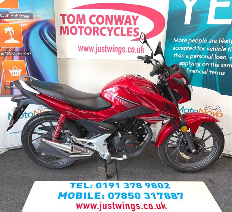HONDA CB125F (GLR125), 2019(19), 1 FAMILY OWNED, 598 MILES, IMMACULATE, £2695