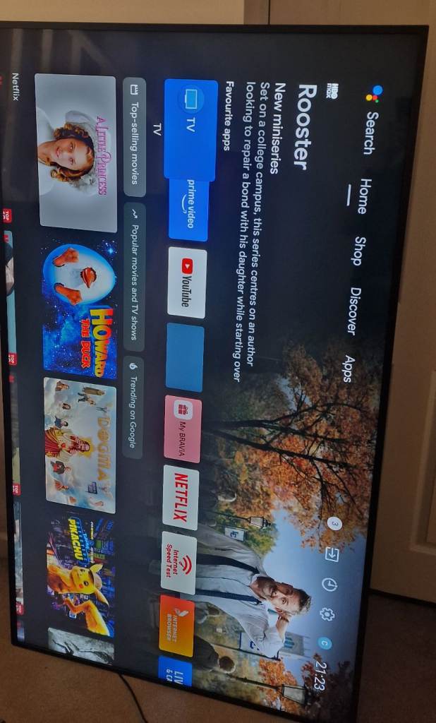Sony 75" 4k smart tv