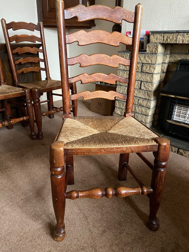 Ladder back chairs