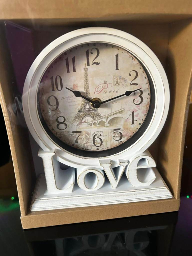 Mantel Clock - Love