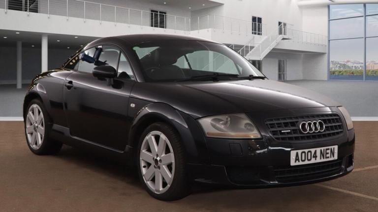 2004 Audi TT 2004 3.2 V6 Quattro 2dr DSG BLACK FULL LEATHER SERVICE HISTORY VERY RARE CA COUPE Pe...