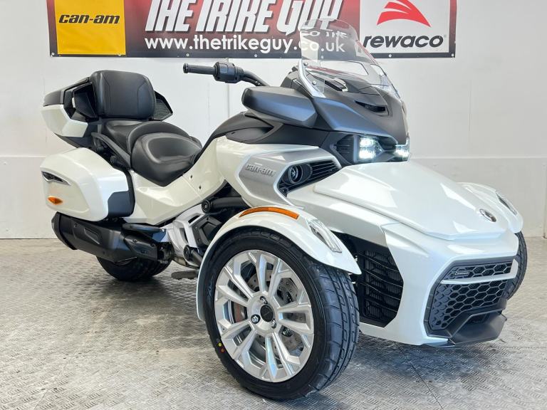 2026 Can-Am Spyder F3 Limited Trike - Pearl White - In Stock & Available Now