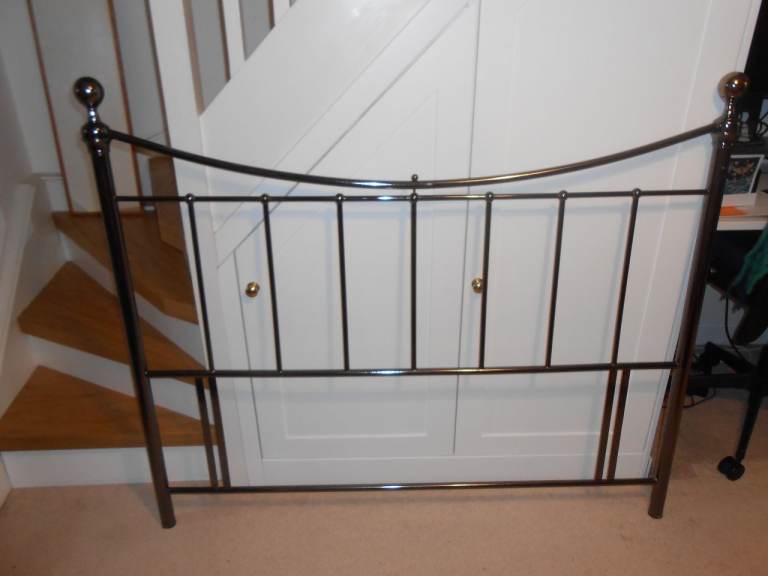 FREE: headboard for double bed, metal