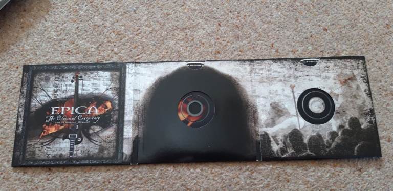 Symphonic metal job lot Nightwish Within Temptation Epica includes rare stuff